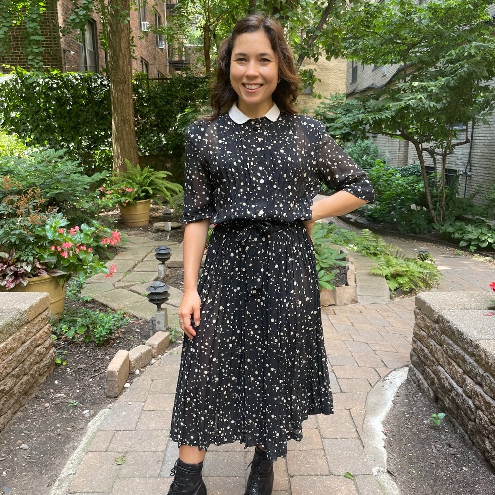 1940s Vintage Day Dress